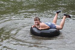 Tubing Down the Boone River