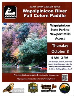 O.W.L.S. Fall Colors Paddle Wapsipinicon River