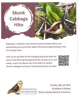 Skunk Cabbage Hike at Swiss Valley Nature Preserve