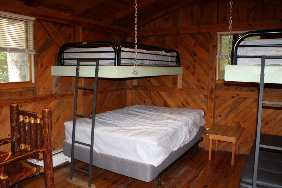 Interior Queen and bunk