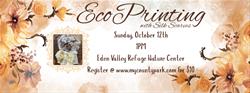 Eco Printing on Silk Scarves