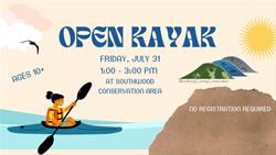 Open Kayak at Southwood Cons. Area