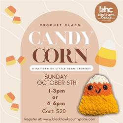 Candy Corn Crochet Class (4PM)