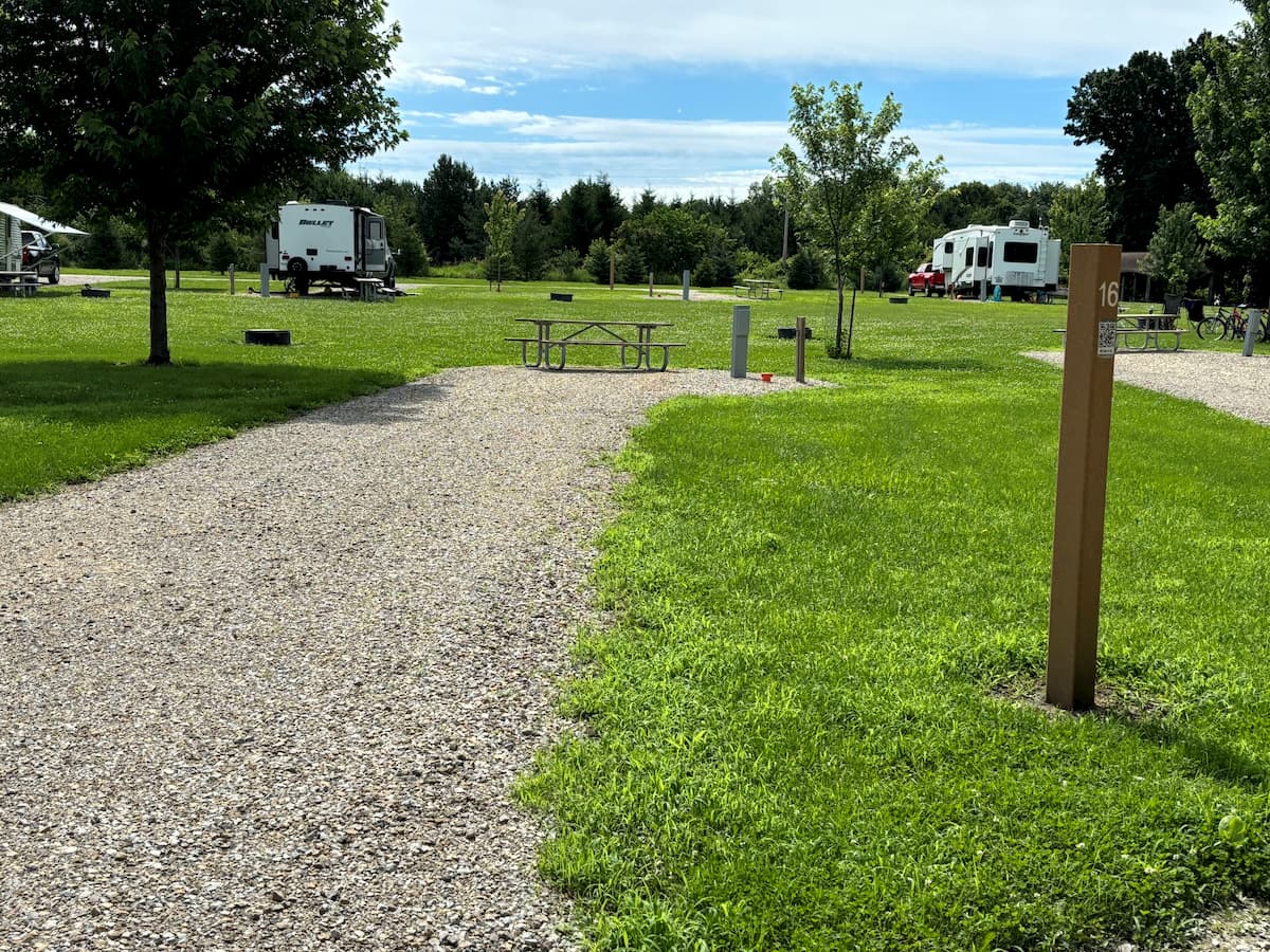 RV site 16