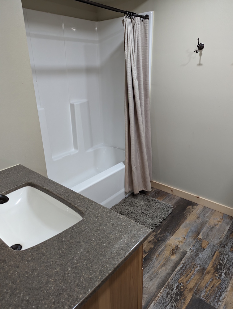 Basement Bathroom/Laundry Room