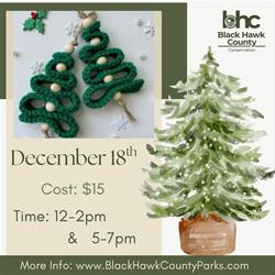 Holiday Tree Crochet Class 5PM