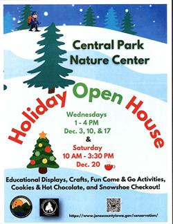 Central Park Nature Center Holiday Open House