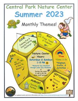 Central Park Nature Center - Summer Calendar of Events