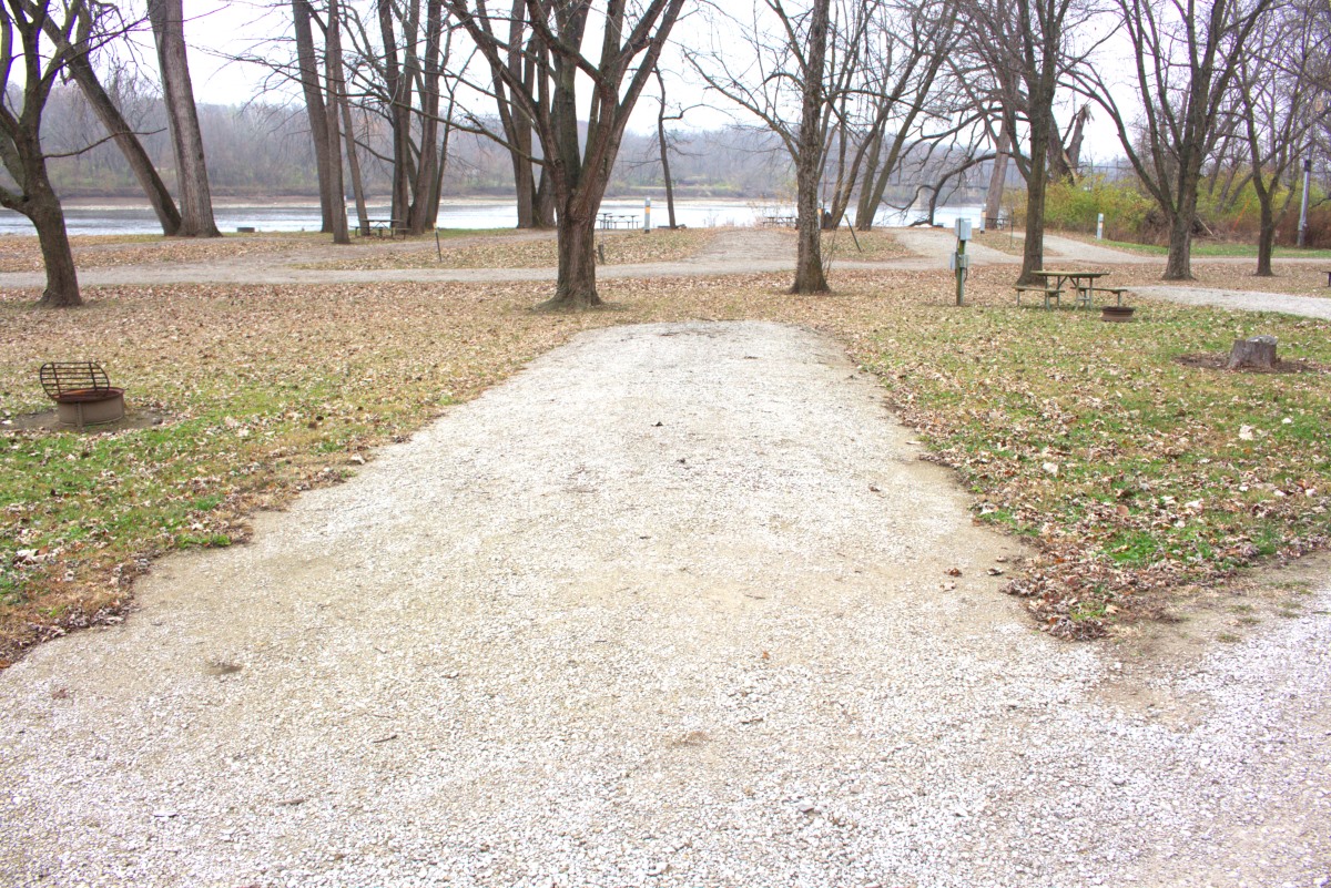 Bentonsport Campground site 09