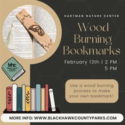 Wood Burning: Make Your Own Bookmark (2PM)