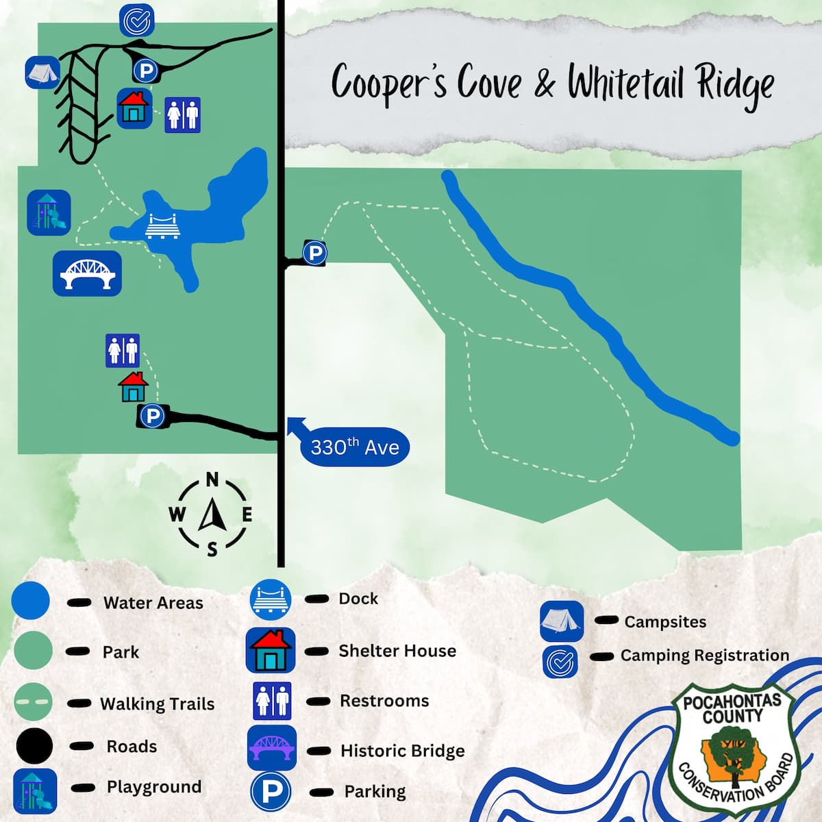 Coopers Cove Map