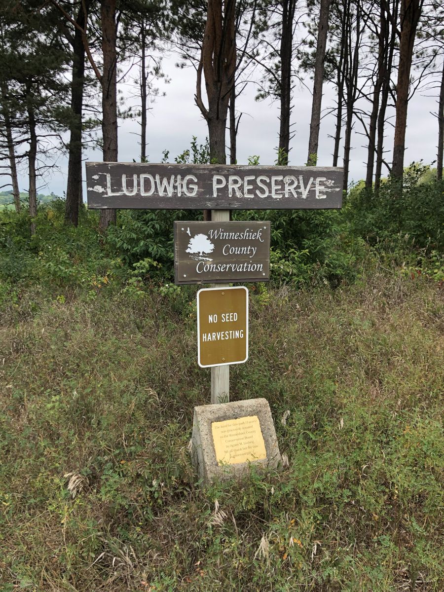 Ludwig Preserve Sign