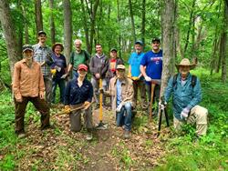T.E.A.M. Trail Work Day - Prairie Valley Culvert project