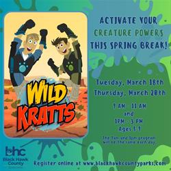 Spring Break: Wild Kratts Tree Eating Aliens (1PM)