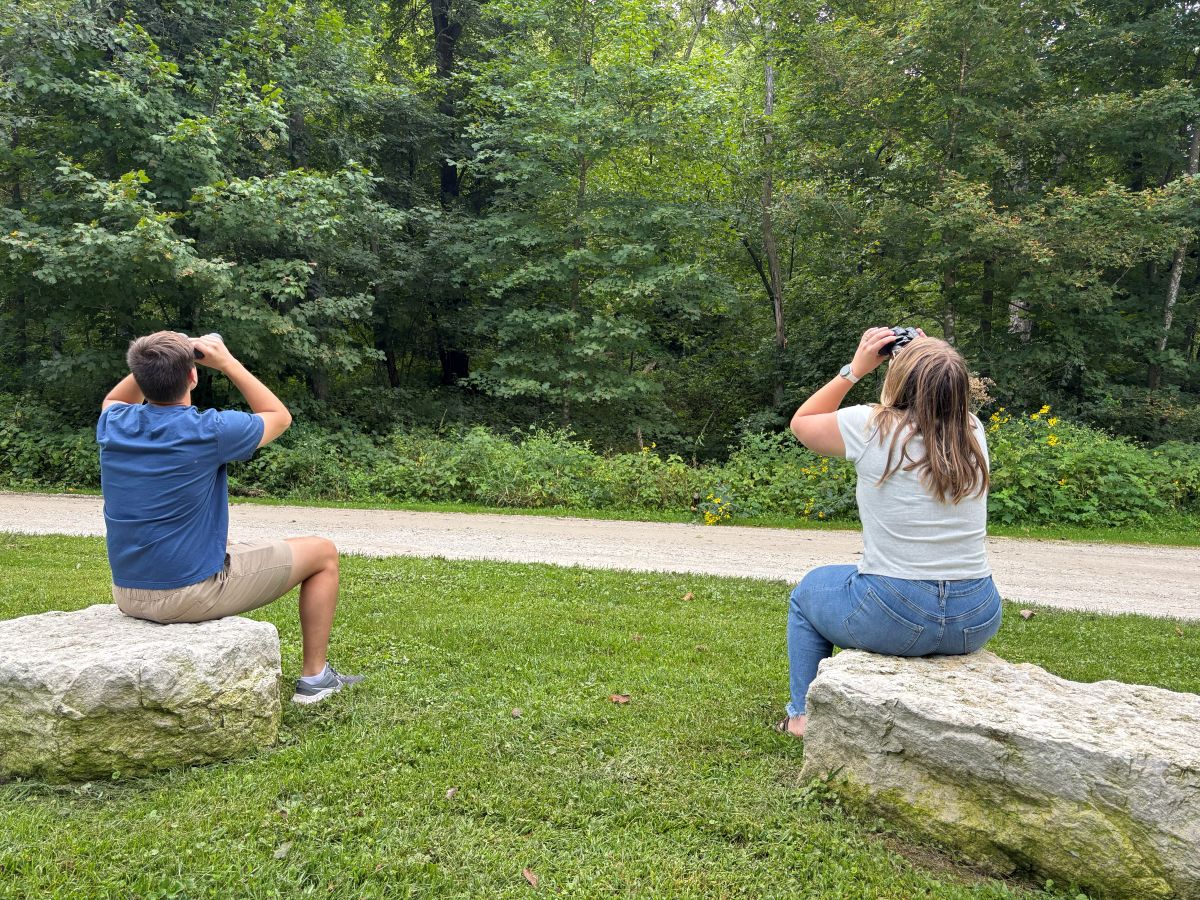 Bird-watching at Chattahoochie Park