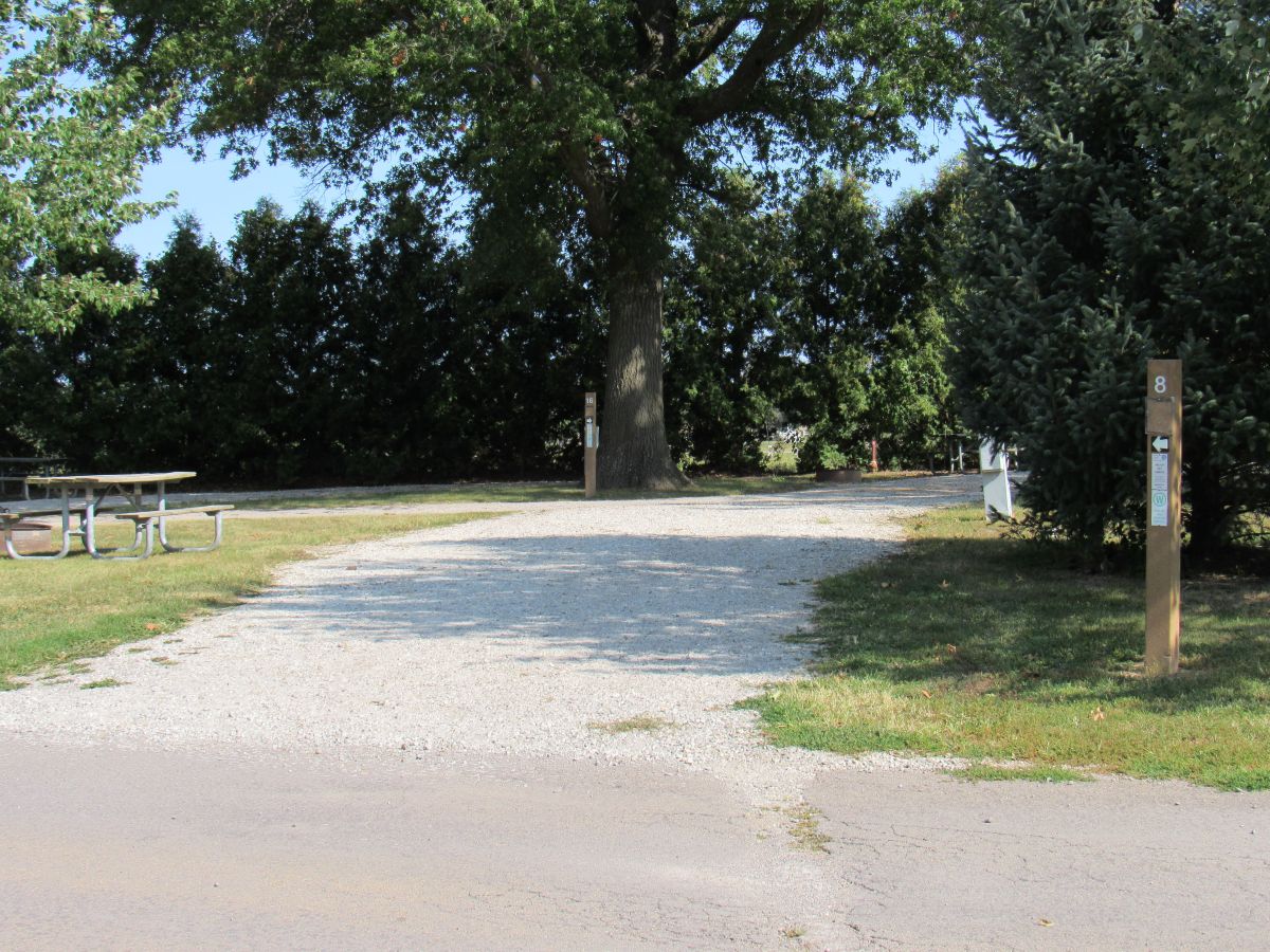 Marion County Park, Campsite  8