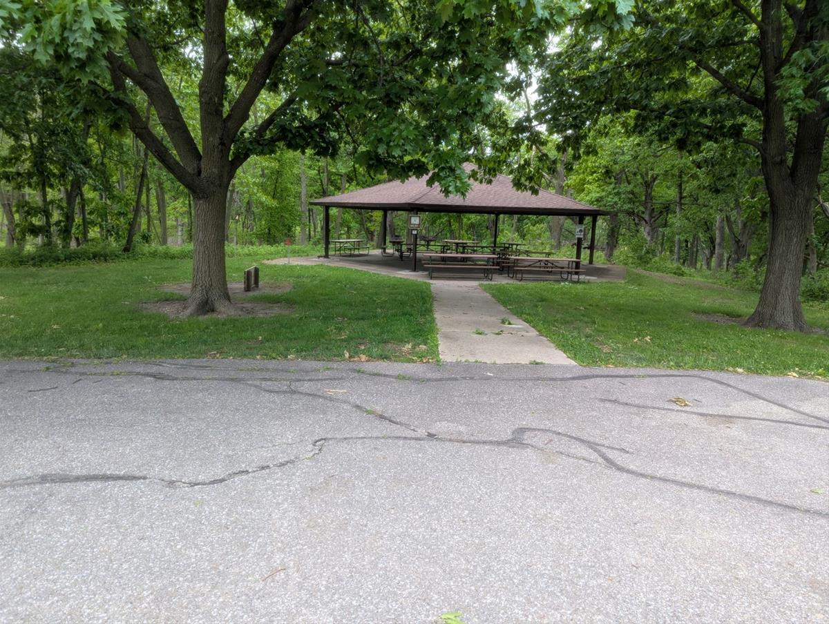 Prairieview Shelter in Spring