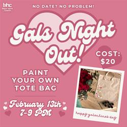 Galentines: Create Your Own Tote Bag