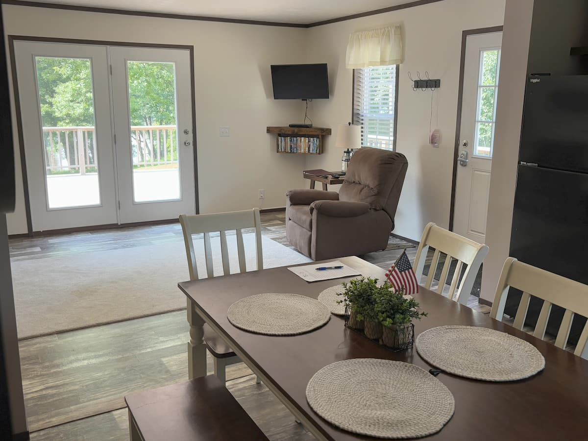 Dining room & Living room