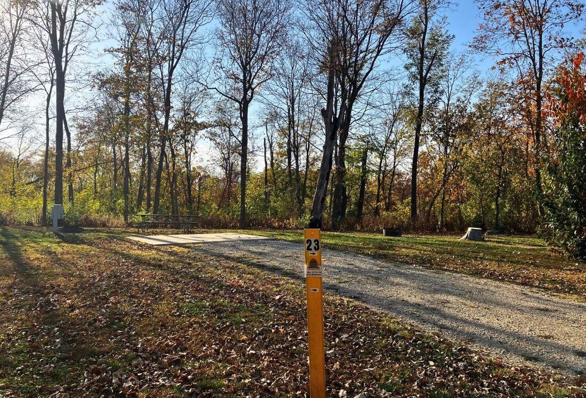 Pammel Park Campground Site 23