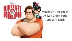 "Wreck-It Ralph" - Movie On The Beach At Mill Creek Park