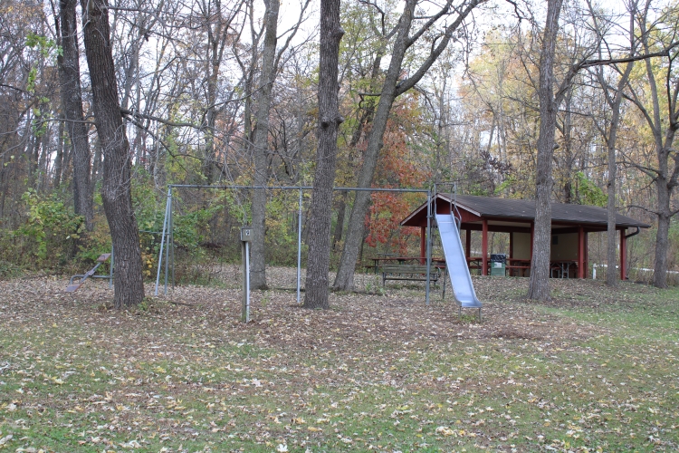 Playground and shelter
