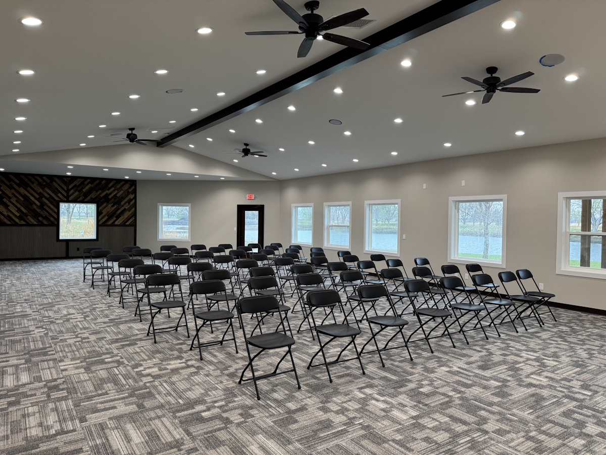 Looking North Sandy Hollow Lodge