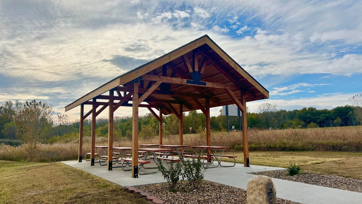 Heron Bend Fishing Area Shelter