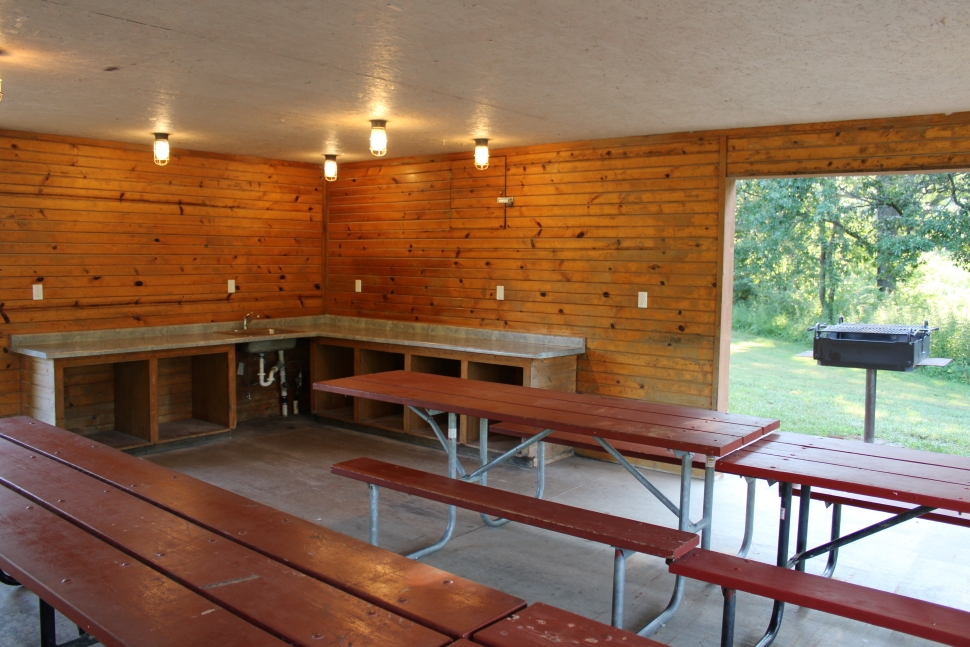 Inside shelter 3