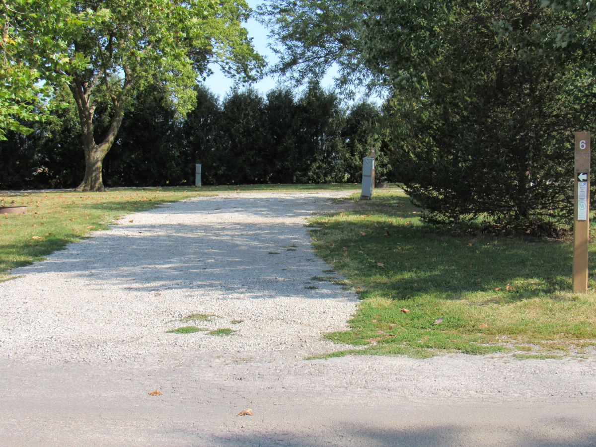 Marion County Park, Campsite  6