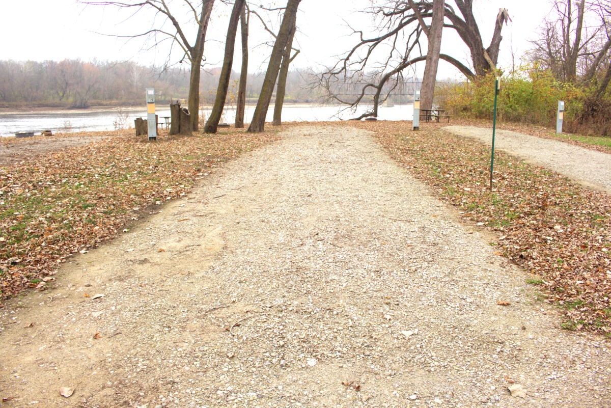 Bentonsport Campground site 14