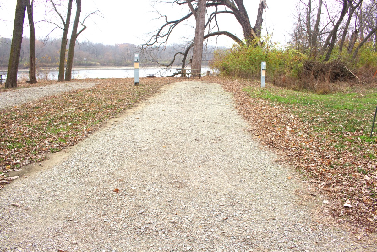 Bentonsport Campground site 13