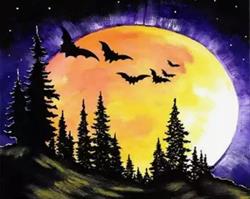 Bat Paint Along Class!