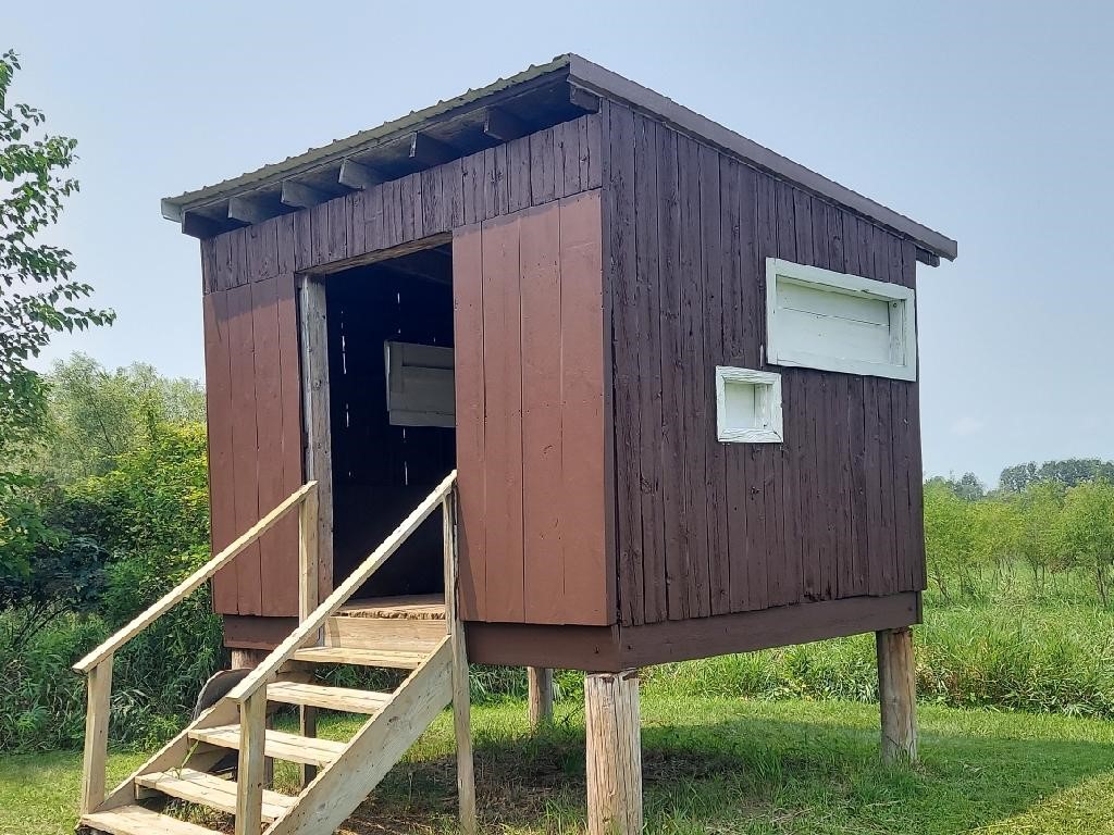 Maskunky Marsh bird blind 