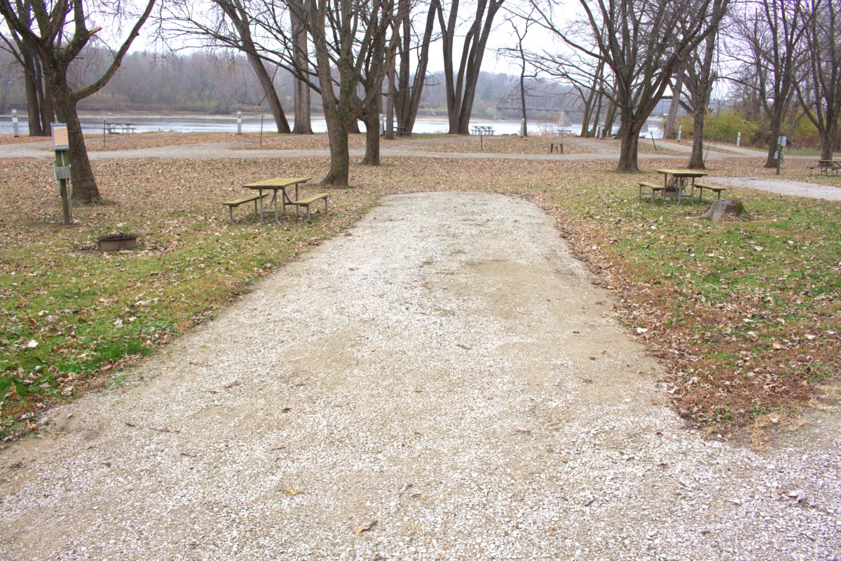 Bentonsport Campground site 08