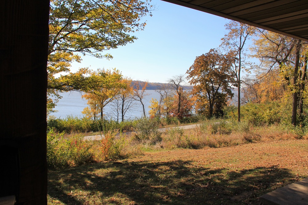 Pintail Cabin Porch View 