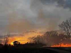 Public Prairie Burn