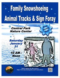 Family Snowshoeing, Animal Tracks & Sign Foray