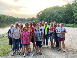 Women in the Woods with Wine