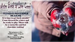 Winter Break at Lime Creek