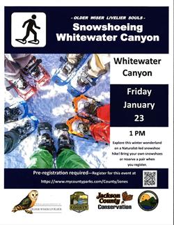 Snow Shoeing - Older Wiser Livelier Souls (OWLS) at Whitewater Canyon