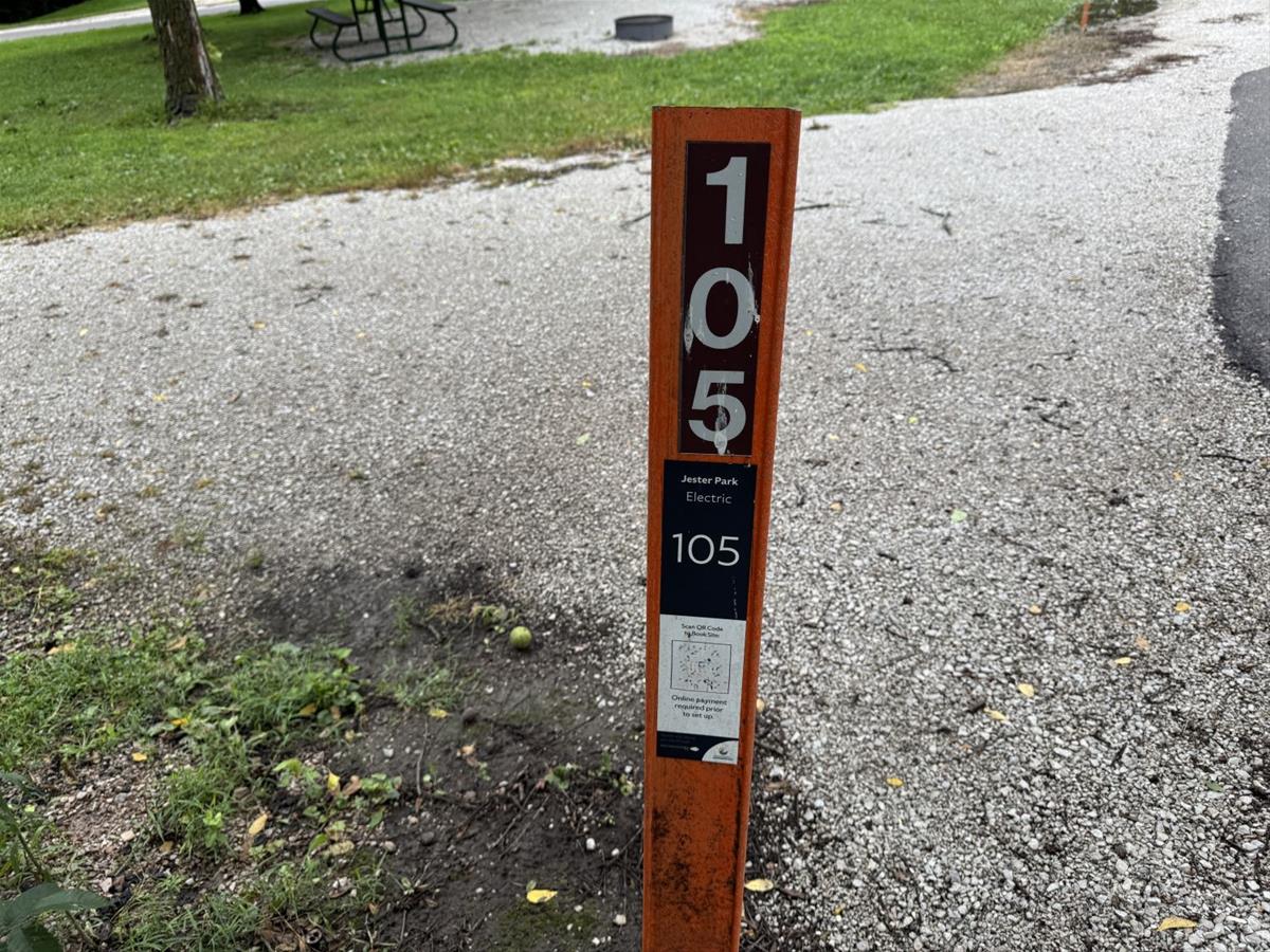 Jester Park Site 105, electric