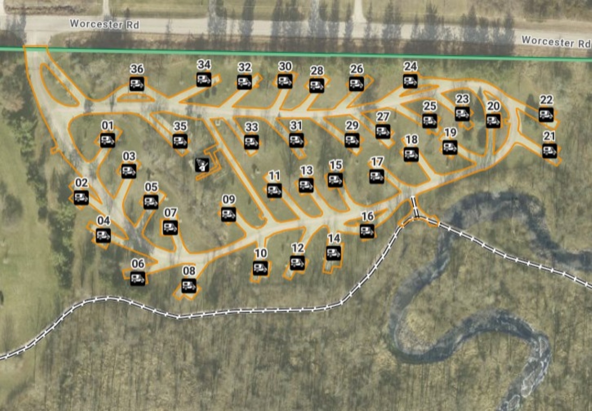 Campsite - Morgan Creek Park - 01