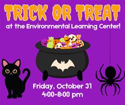 Trick or Treating at the Environmental Learning Center