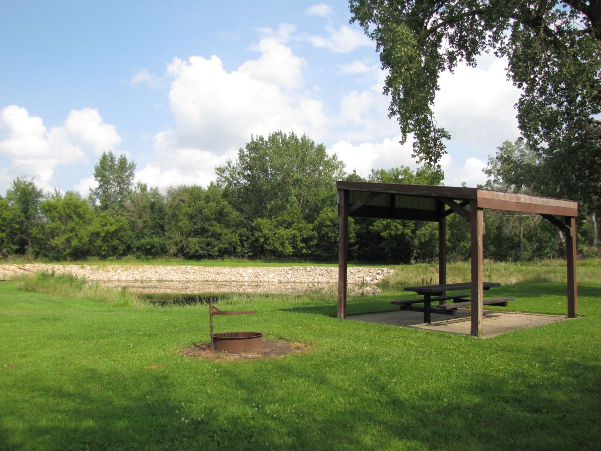 Sluggos shelter pond
