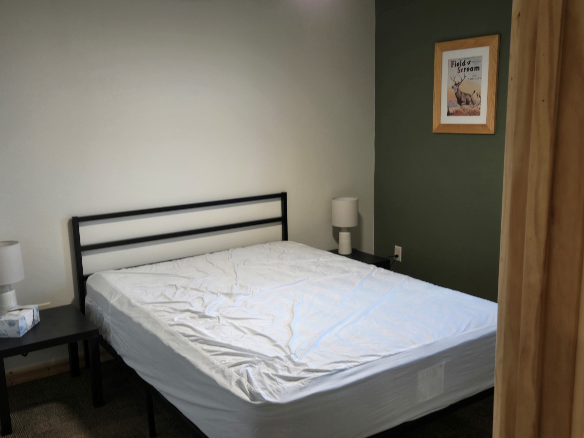 Bedroom with 1 Queen Bed