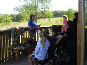 Learning about wildlife and it's habitat