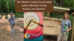DMCC Ladies Adventure Group Archery Hatchets