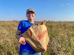 Prairie Seed Harvest at Prairie Valley Preserve