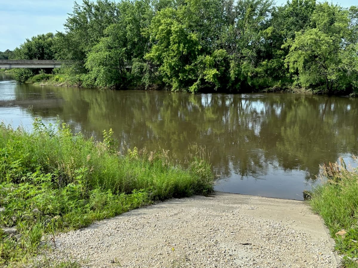 Midway River Access ramp